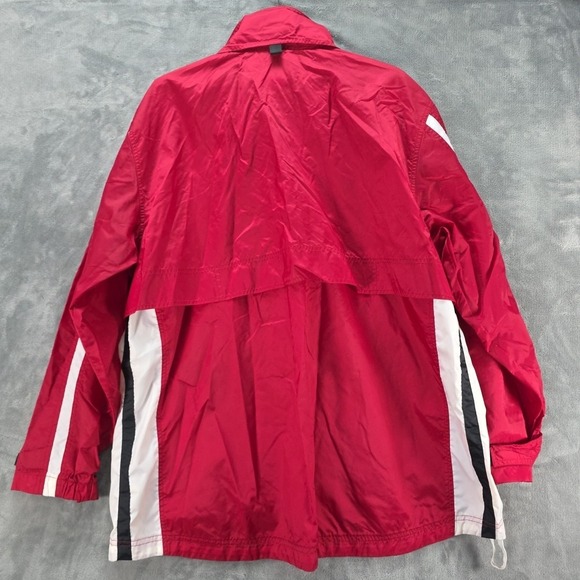 Vintage Nike Pullover Quarter Zip Windbreaker Jacket XL Red Y2K 90's Hip Hop - Picture 4 of 8